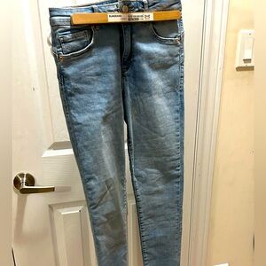 Brand new brought from Poland very small acid wash jeans